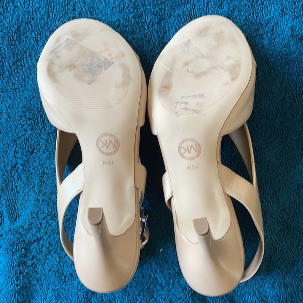Bone Sandal Heel Michael Kors. - Picture 6 of 7